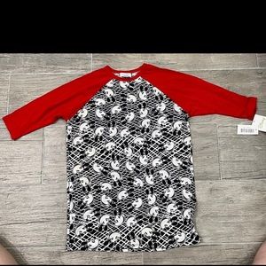 Kids Lularoe Sloan Disney mickey Size 12